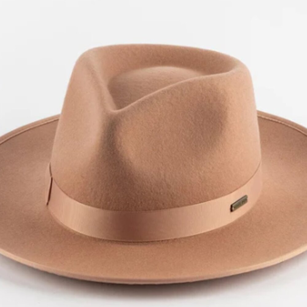 GIGI PIP Tan Fedora Hat
